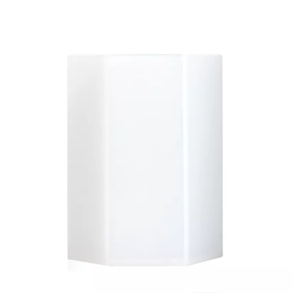 Silikonowa forma do świec - kolumna sześciokąt 10 cm