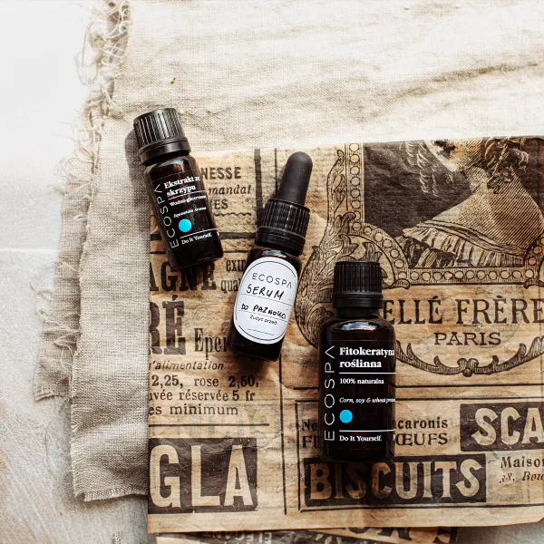Wzmacniające serum do paznokci z keratyną roślinną