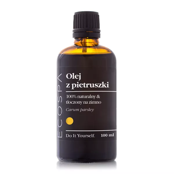 Olej z pietruszki zimnotłoczony