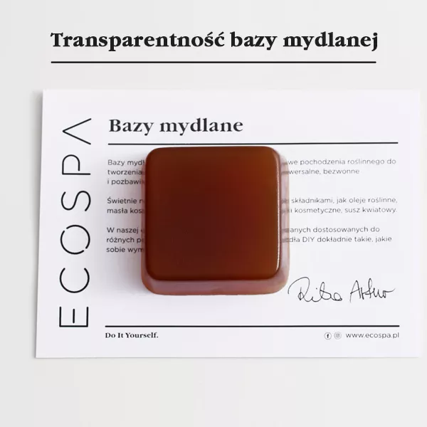 Baza mydlana glicerynowa CZARNE MYDŁO AFRYKAŃSKIE