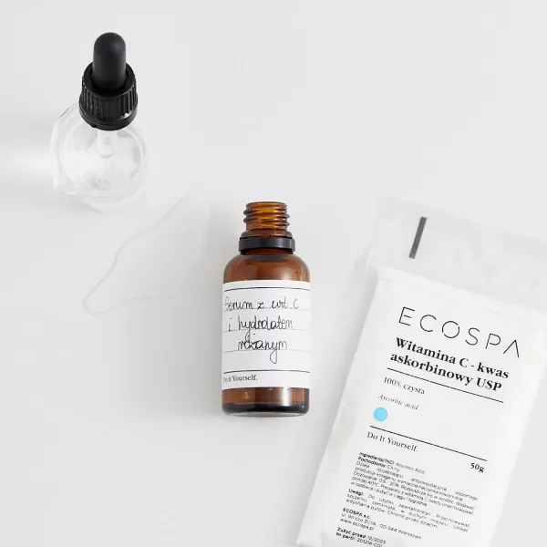 Antyoksydacyjne serum z witaminą C 15% i hydrolatem różanym