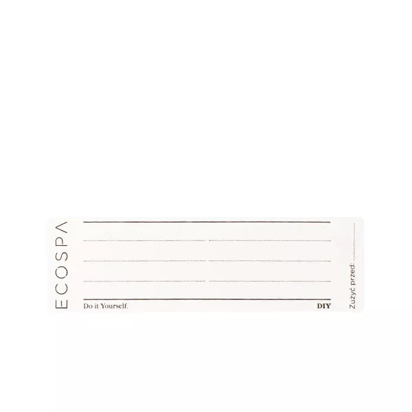 Etykieta na kosmetyki DIY - 30 x 100 mm