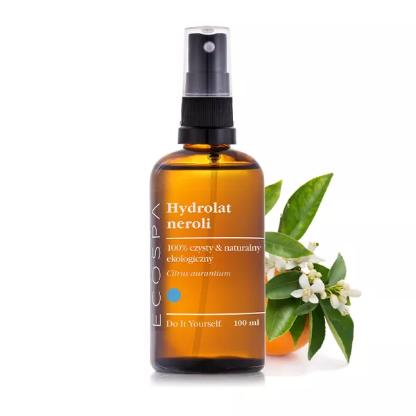 Hydrolat neroli (z kwiatu pomarańczy) ekologiczny 100% czysty