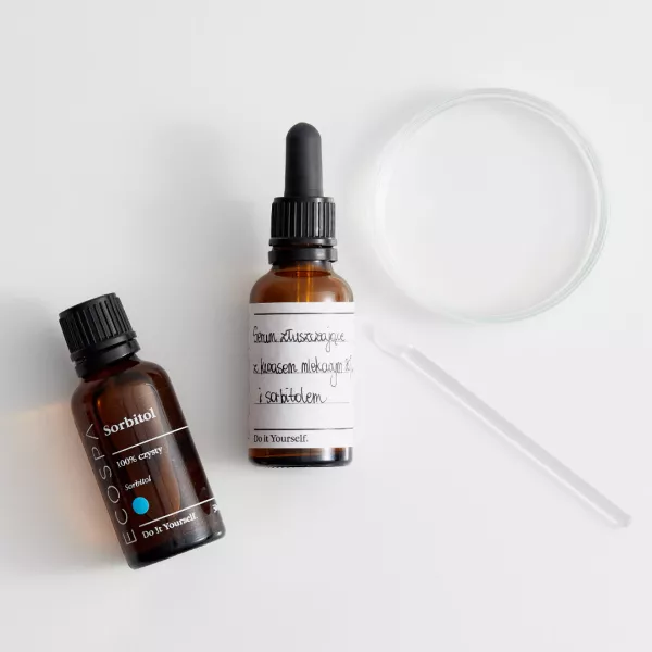 Serum złuszczające z kwasem mlekowym 20% i sorbitolem