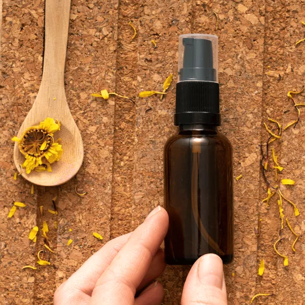 Butelka szklana z pompką 30 ml