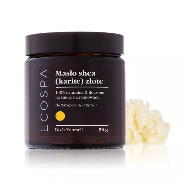 Masło shea (karite) złote zimnotłoczone