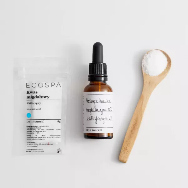 Peeling kwasami migdałowym 10% i salicylowym 2%