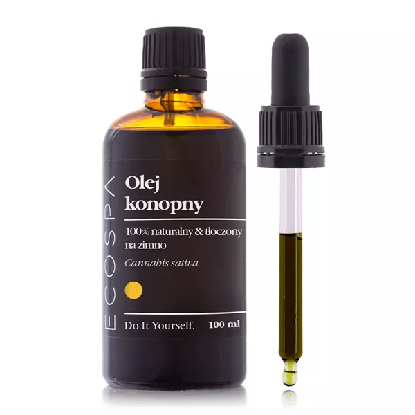 Olej konopny zimnotłoczony