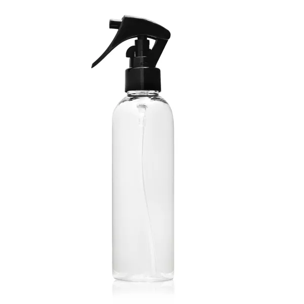 Butelka PET 200 ml transparentna ze spryskiwaczem (triggerem)