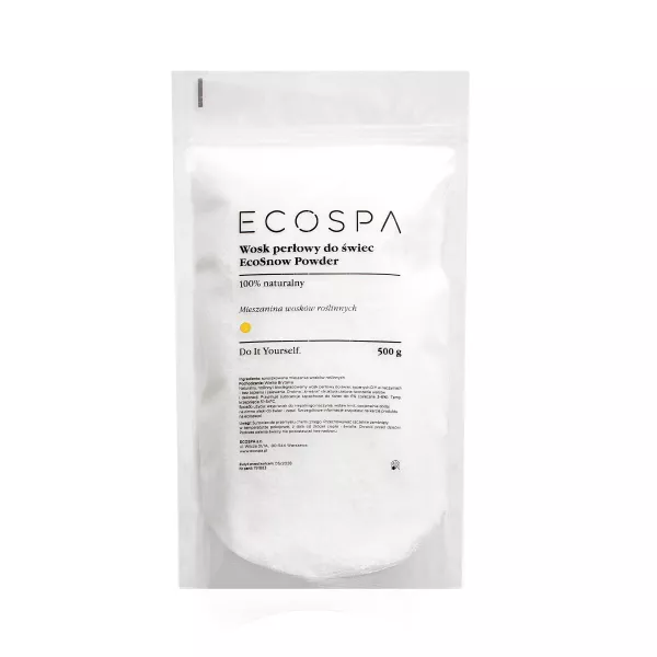 Wosk perłowy do świec EcoSnow Powder 