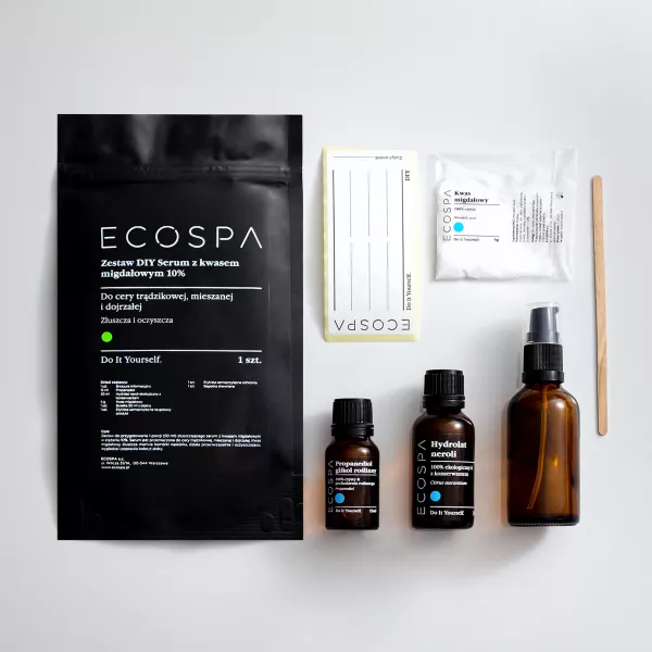 Zestaw DIY Serum z kwasem migdałowym 10%