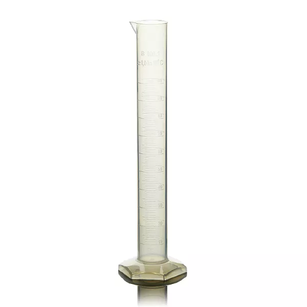 Cylinder miarowy z tworzywa PP 100 ml