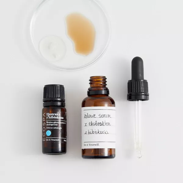 Żelowe serum z ekstraktem z hibiskusa 4%