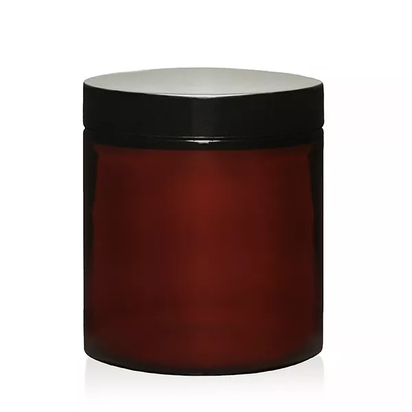 Słoik PET 250 ml brązowy