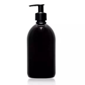 Butelka PET 500 ml brązowa z pompką