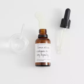 Serum żelowe z algami do cery dojrzałej