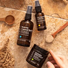 Zestaw PREZENTOWY Opuncja, Argan i Ghassoul