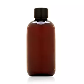 Butelka PET 200 ml brązowa z nakrętką