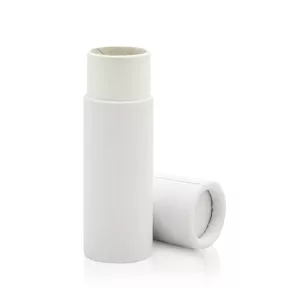 Papierowe opakowanie do pomadek, białe 11 ml