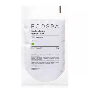 Maska algowa typu peel-off