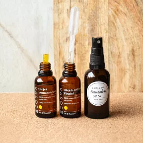 Perfumy DIY Cedr i pomarańcza