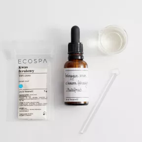 Peelingujące serum z kwasem ferulowym 1% i Multifruit complex 10%