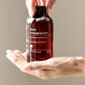 Butelka PET 200 ml brązowa z nakrętką