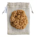 Naturalna gąbka morska Honeycomb: duża 15 - 16 cm