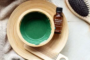 Maseczka ze spiruliny na włosy