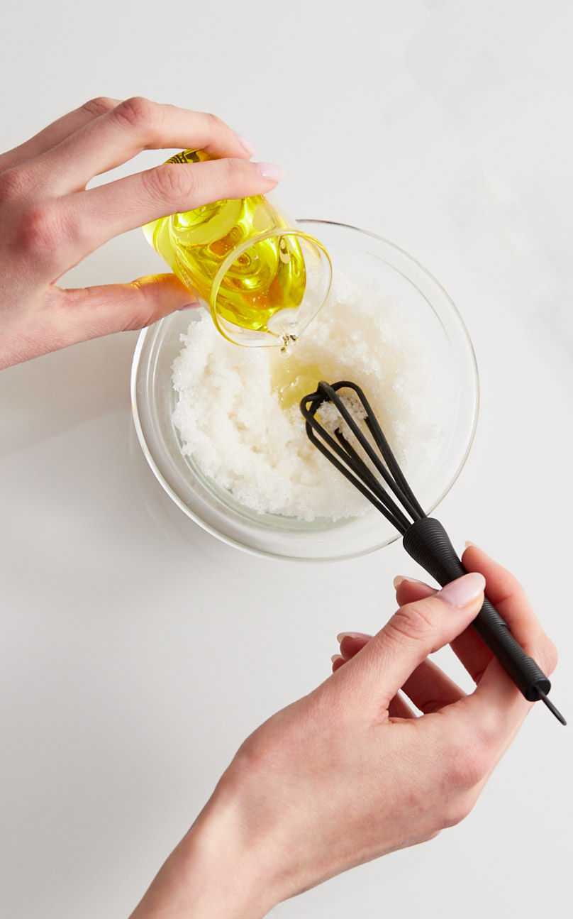 robienie peelingu DIY