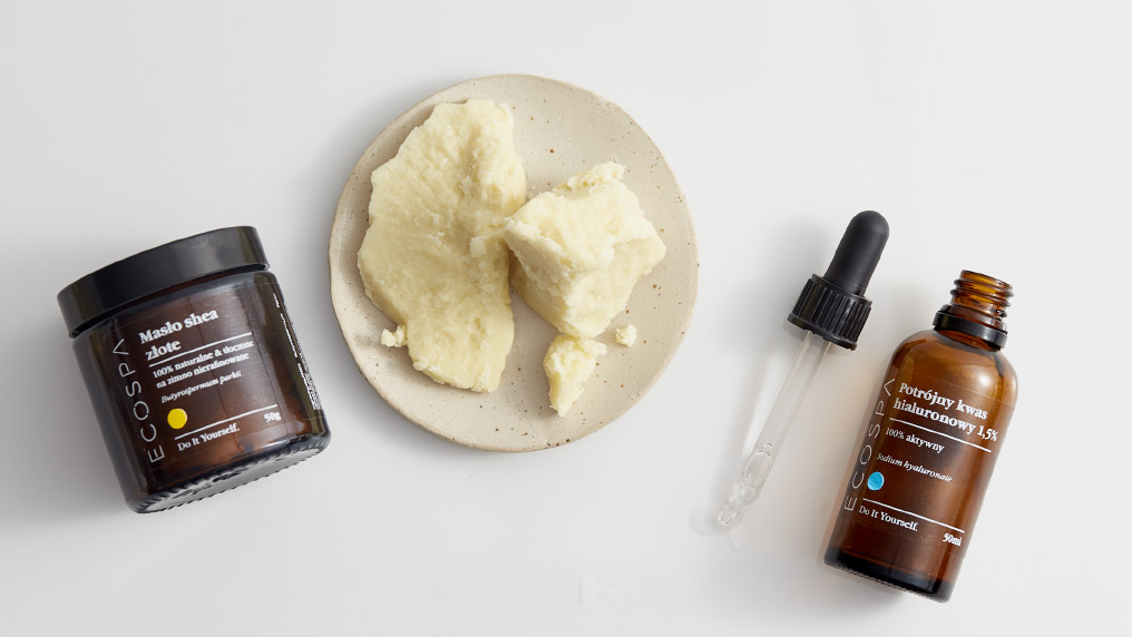 kwas hialuronowy i masło shea - wielozadaniowe produkty do ciała