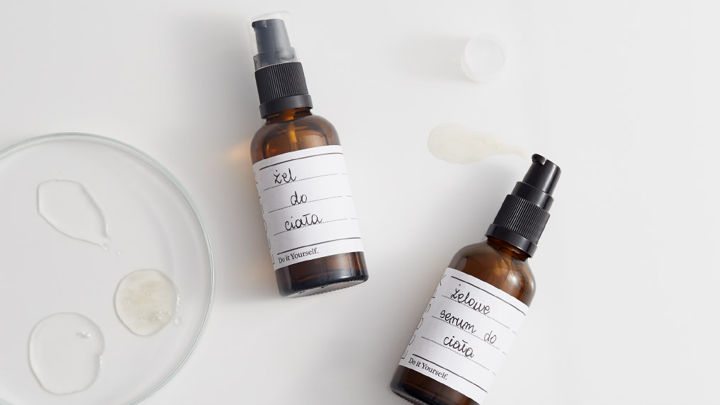 serum i żel do ciała DIY na lato