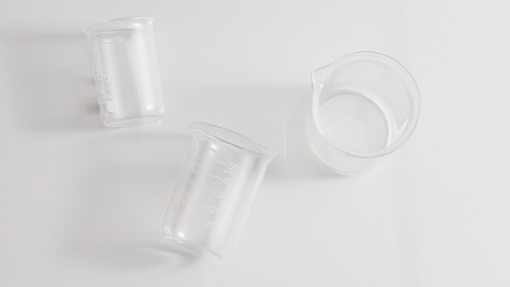 zlewki do laboratorium DIY